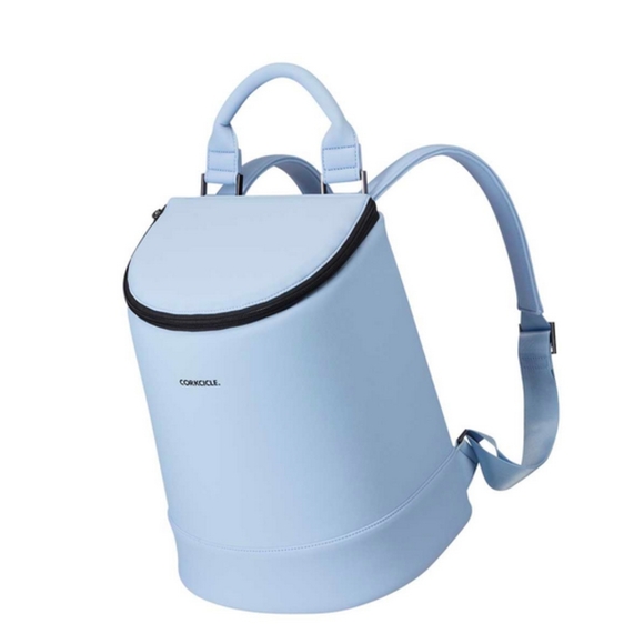 Corkcicle Eola Bucket Bag Periwinkle Neoprene Insulated/Water & Leakproof - Picture 3 of 15